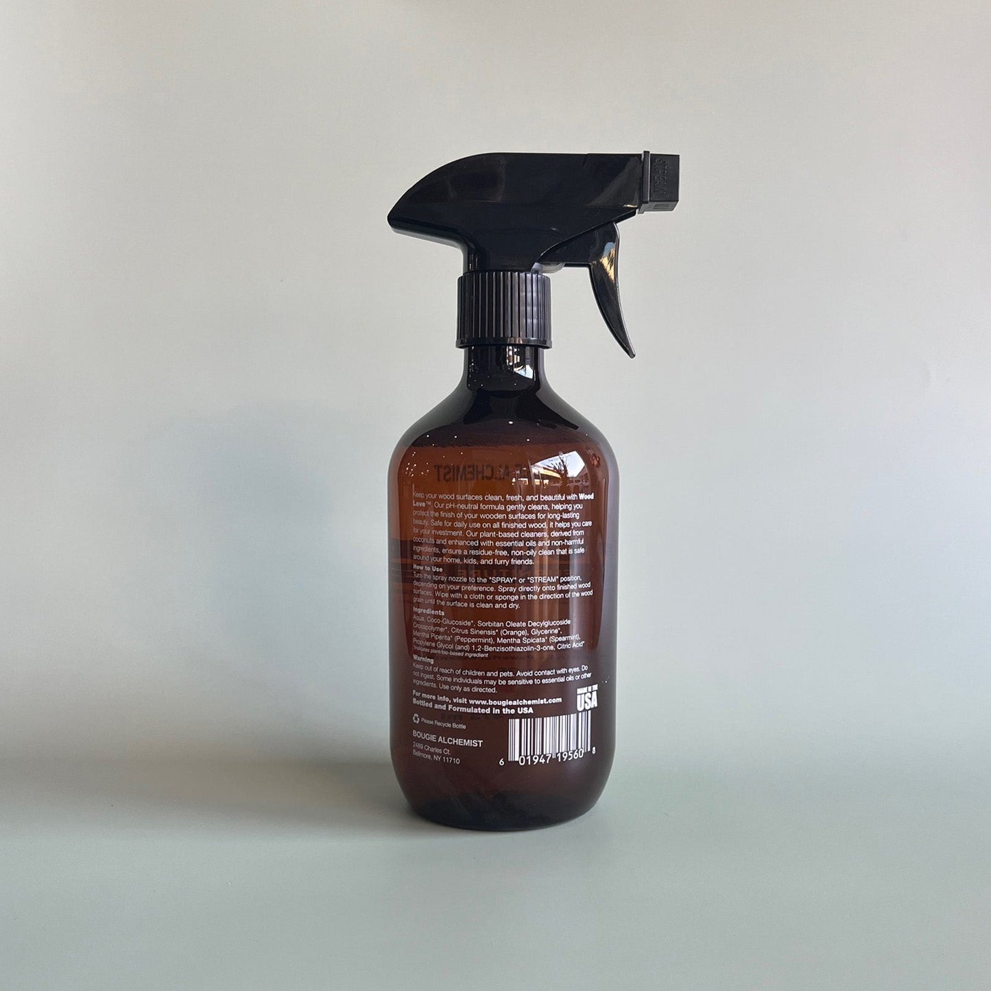 Wood Love Plant - Based Cleaner for Finished Wood Tables, Furniture, Cabinets, and more - Bougie Alchemist